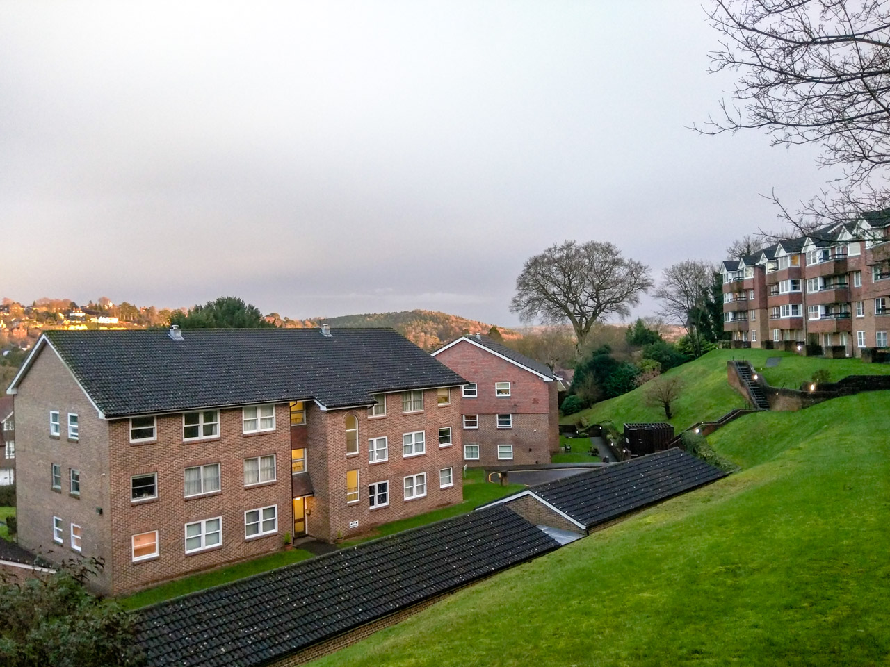 Rookwood Court from the hill